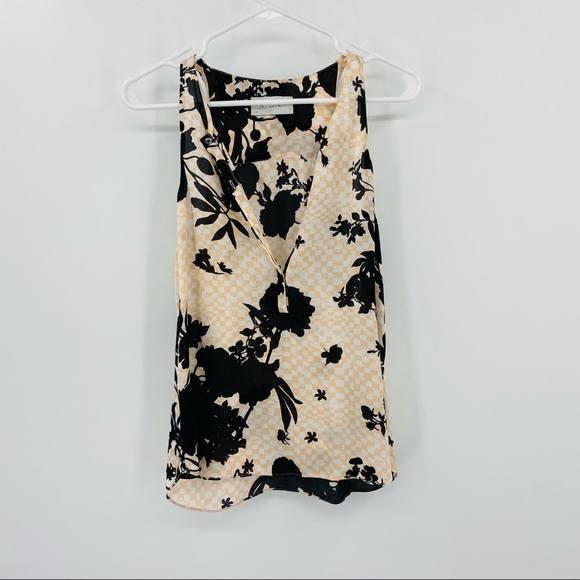 A.L.C. Tops - ALC Floral Silk Blouse XS